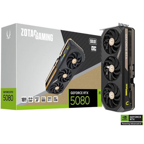ZOTAC GeForce RTX 5080 SOLID OC 16GB Graphics Card