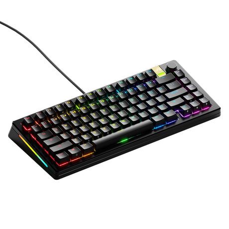 Glorious GMMK 3 Pro HE 75% Wired Mechanical Keyboard Fox HE Linear Switch - Black