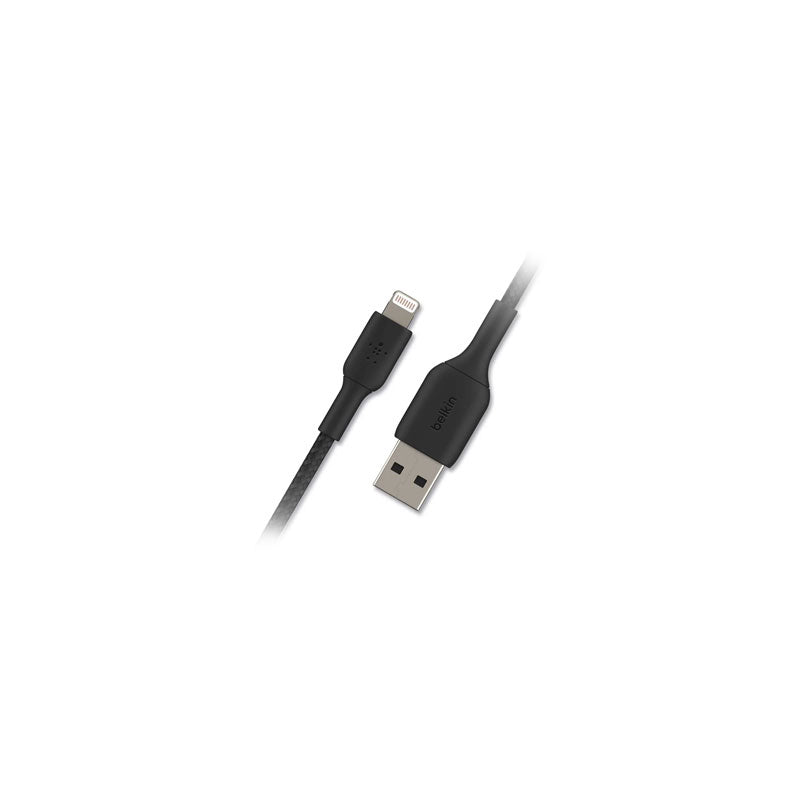 Belkin BoostCharge Braided Lightning to USB-A Cable Black - 2M