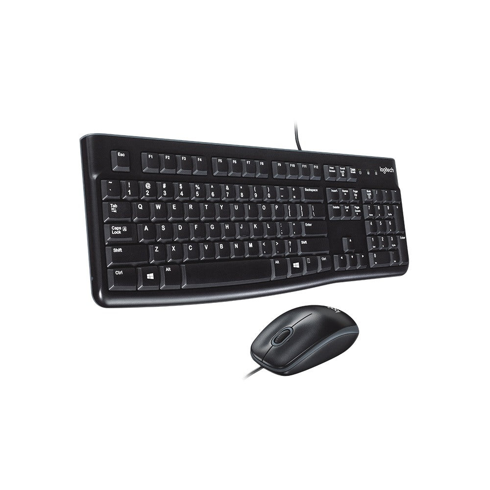 Logitech MK120 USB Corded Desktop Combo