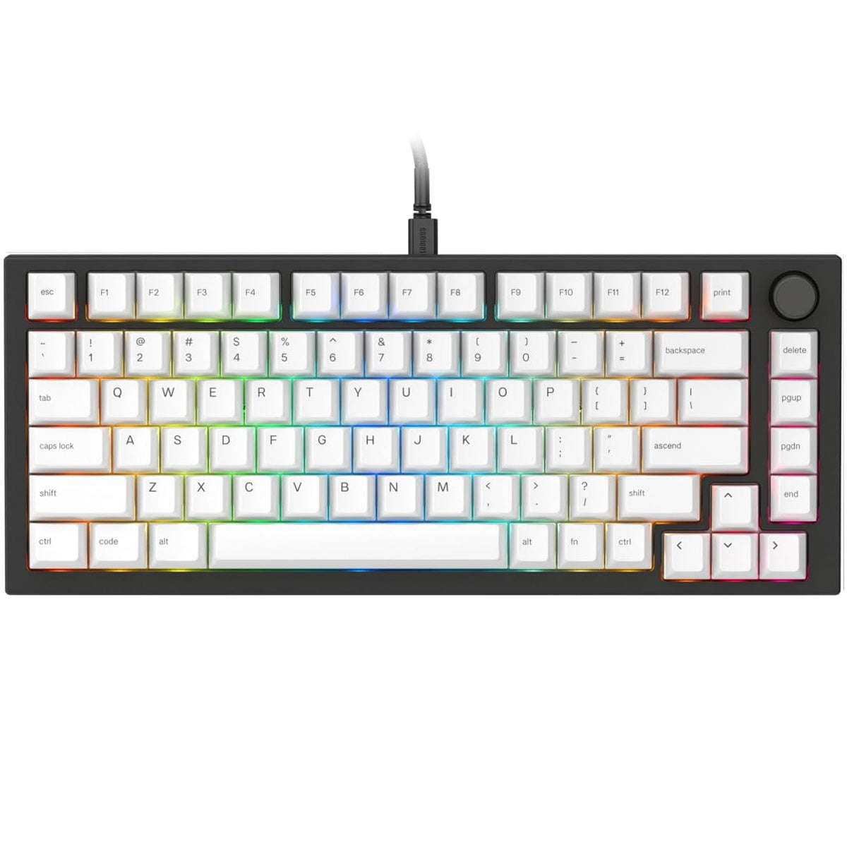 Glorious GMMK Pro 75% Pre-Built Keyboard - Black Slate