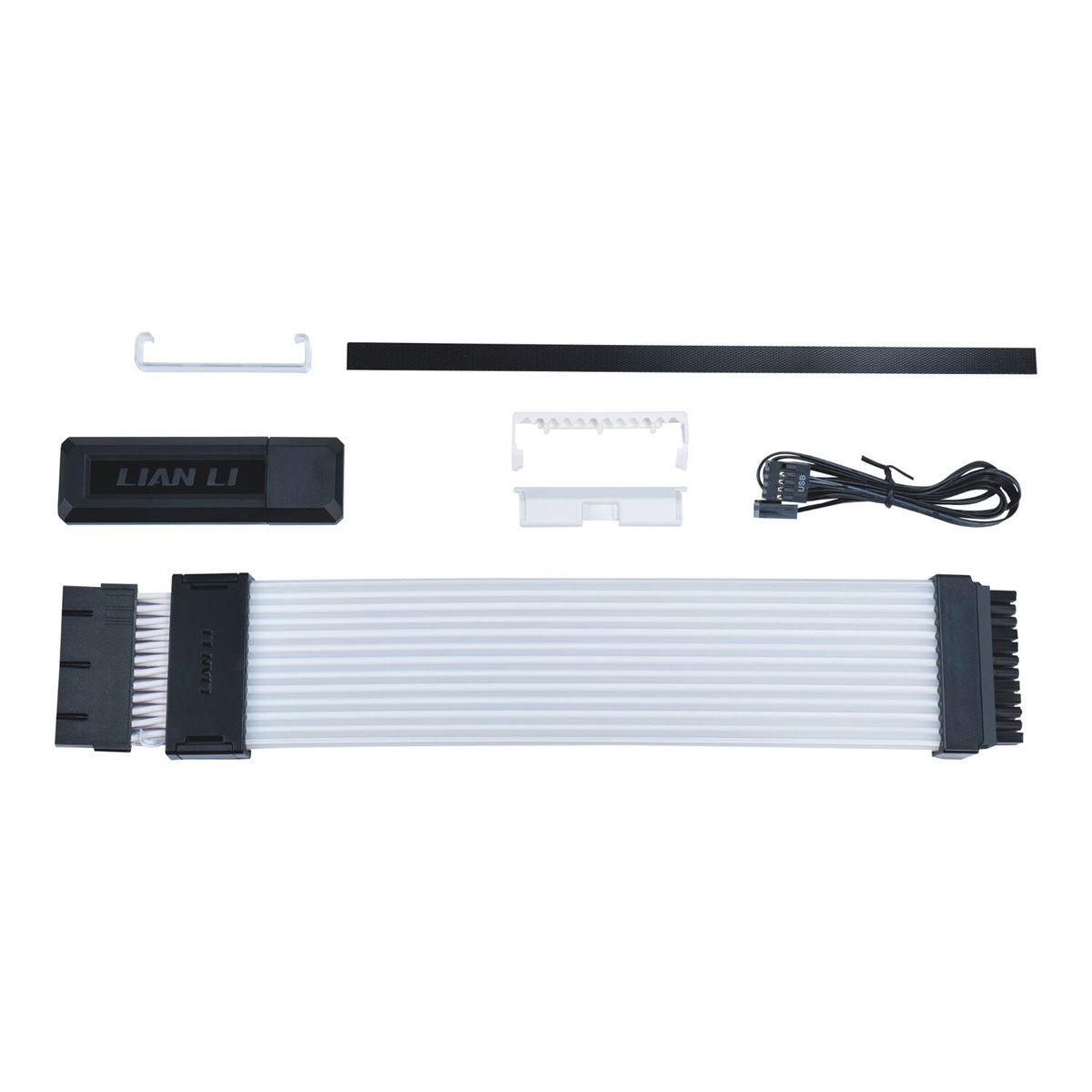 Lian Li STRIMER Wireless 24 V2 LED PSU Extension cable for 24 Pin with RF Wireless controller.