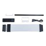 Lian Li STRIMER Wireless 24 V2 LED PSU Extension cable for 24 Pin with RF Wireless controller.