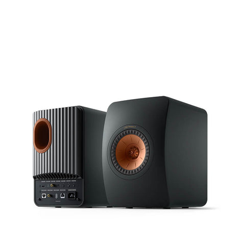 KEF LS50 Wireless II Wireless HiFi Speakers - Black