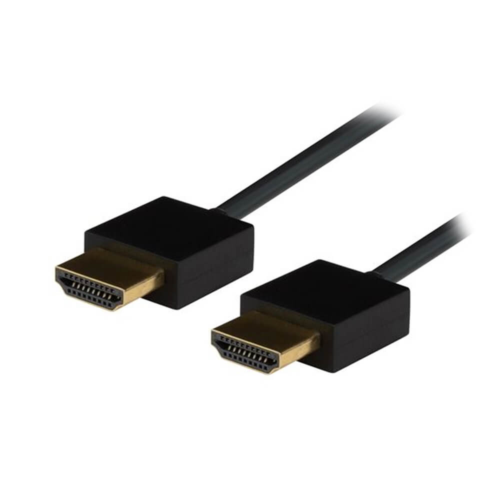 Dynamix HDMI Cable Nano High Speed With Ethernet Black - 0.5M