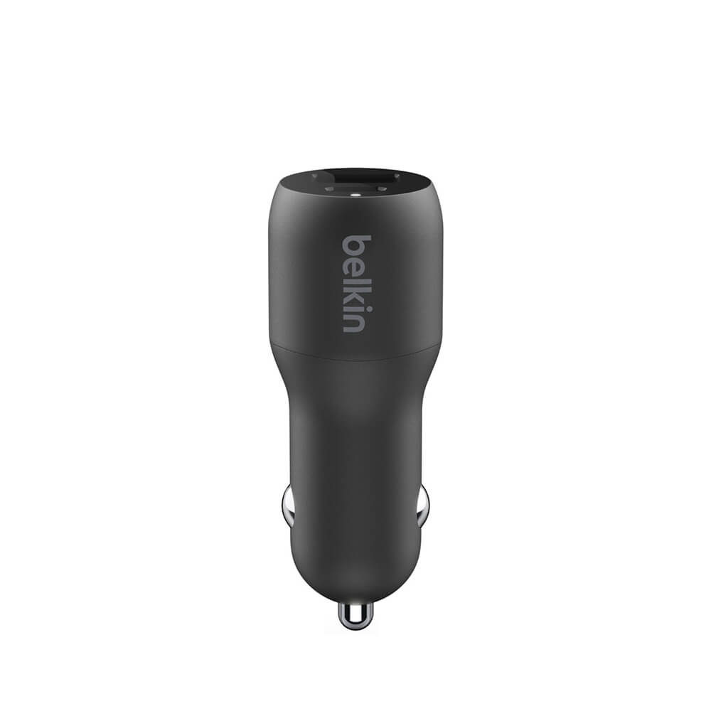 Belkin BoostUp Charge - 20W USB-C Power Delivery + 12W USB-A Dual Port Fast Car Charger