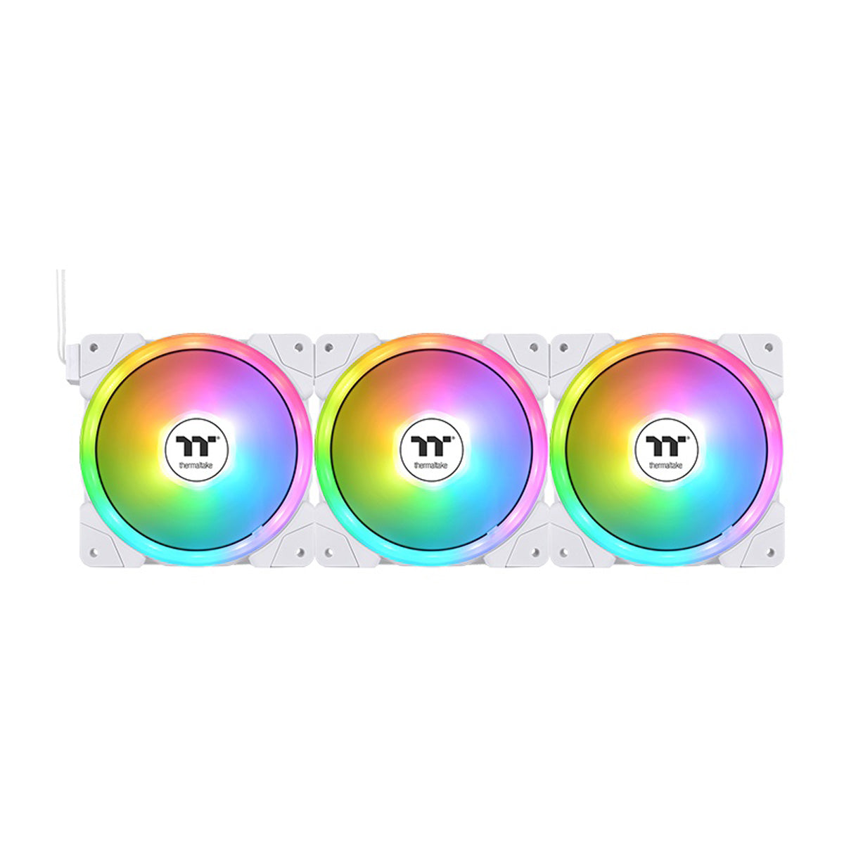 Thermaltake SWAFAN EX12 ARGB PWM Fan (up to 2000RPM) White Edition - Single Fan (Bulk)