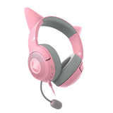 Razer Kraken Kitty V2 USB Headset with RGB Kitty Ears - Quartz Edition