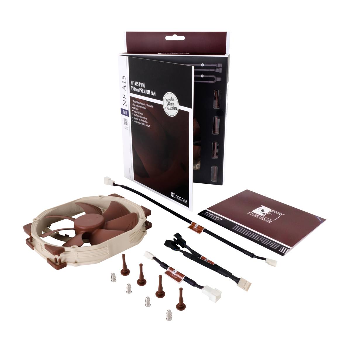 Noctua NF-A15-PWM 140x150x25mm  4-pin PWM  1200/300rpm