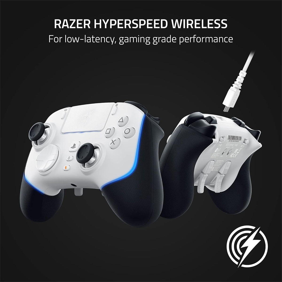 Razer Wolverine V2 Pro Wireless Game Controller for PS5/PC - White