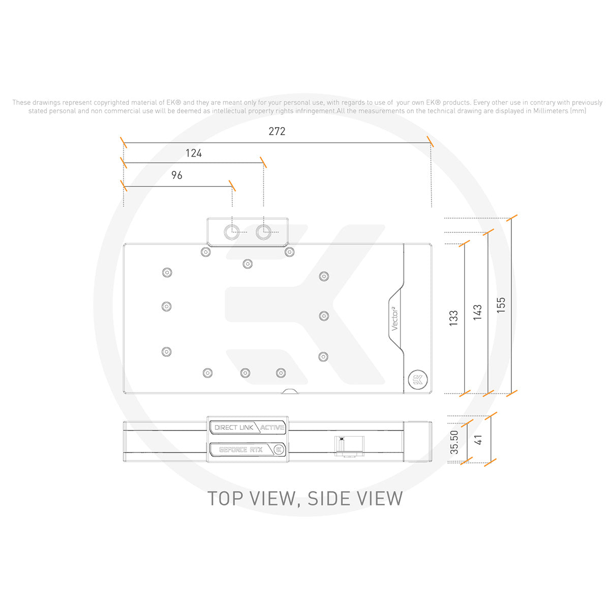 EKWB EK-Quantum Vector?? AMP/Trinity RTX 4090 ABP Set D-RGB - Nickel + Plexi