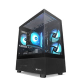 Fury GO RTX 5060 Ti 8GB Ryzen 5 7400F Gaming PC - BLACK