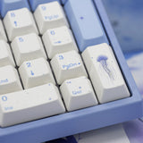 Varmilo VA108M Sea Melody White LED Dye Sub PBT Mechanical Keyboard - Cherry MX Blue