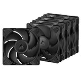 Arctic P14 PRO PST 140mm Premium Cooling Fan - Black - 5 Pack