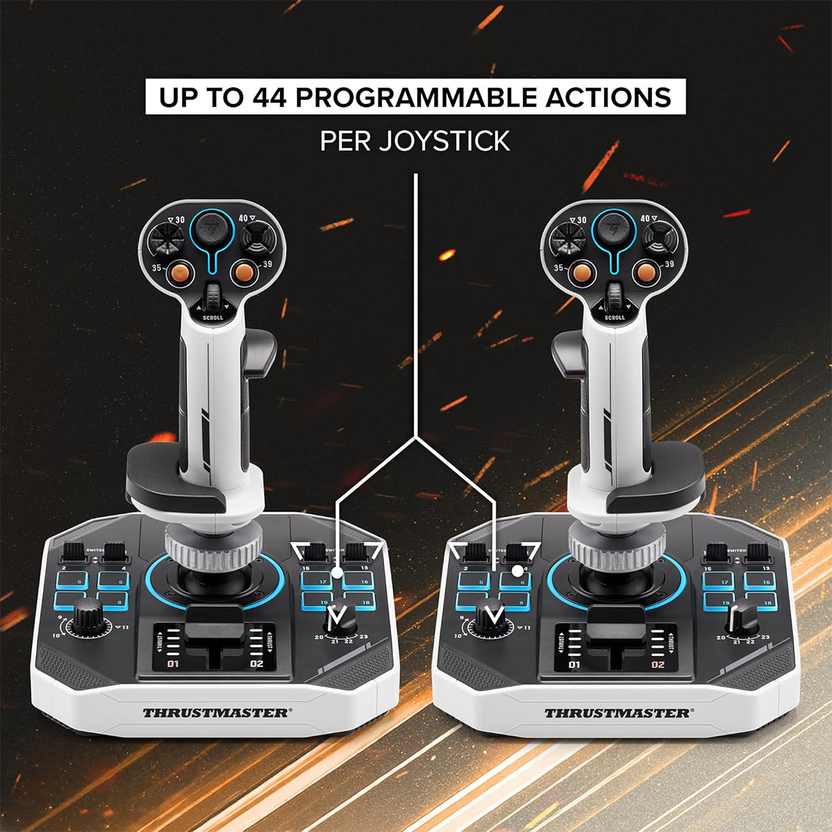 Thrustmaster SOL-R 2 Hall-Effect HOSAS Space Sim Duo