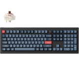 Keychron V6 Max Full Sized RGB Carbon Black Wireless Mechanical Keyboard - Jupiter Brown Switch