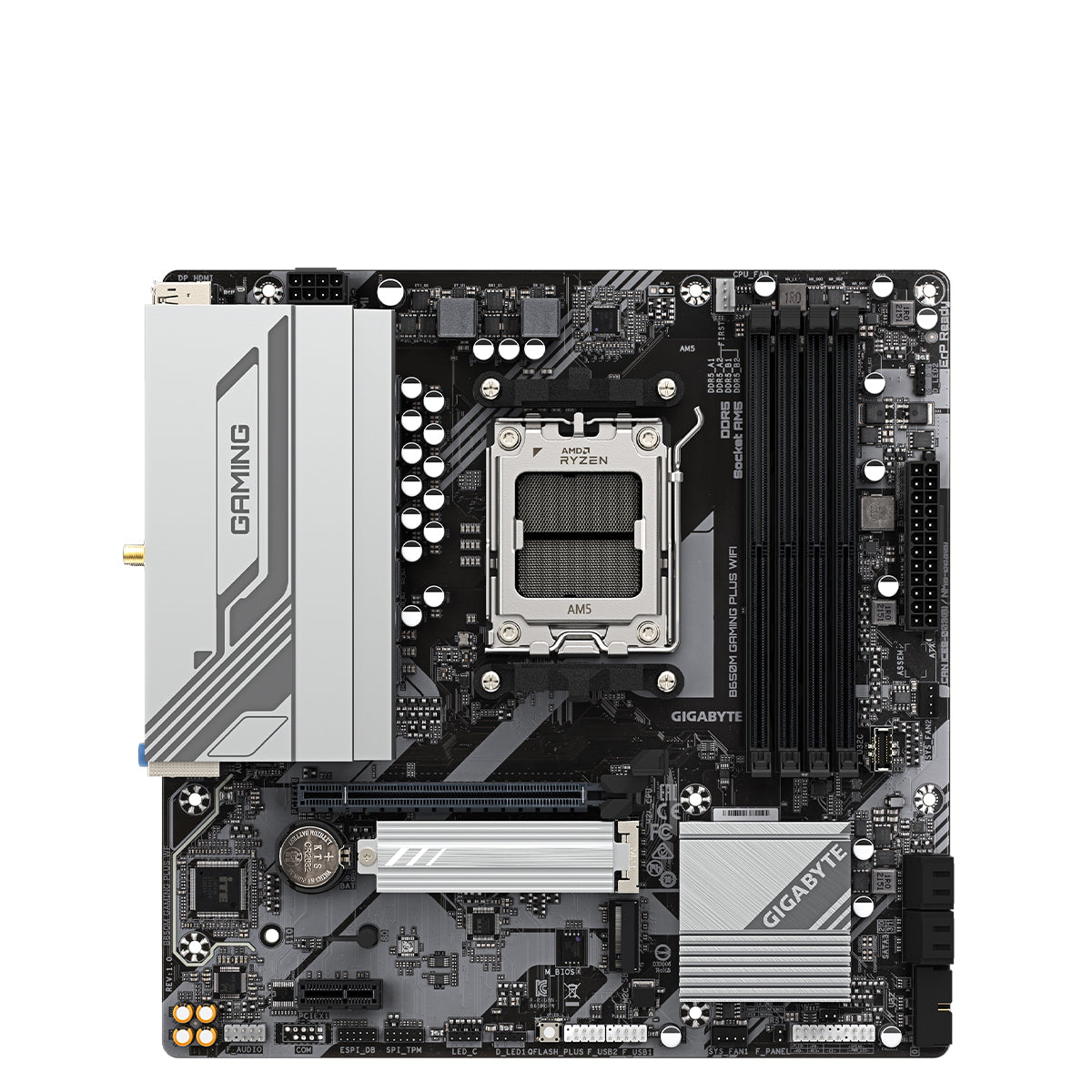 Gigabyte B650M GAMING PLUS WIFI mATX Motherboard