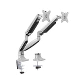 Brateck DTM10-C024 Aluminum Interactive Counterbalance Dual Monitor Arm 13"-32"