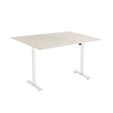 Lumi Commercial Grade Single-Motor Sit-Stand 1500x750mm Desk - Paulownia