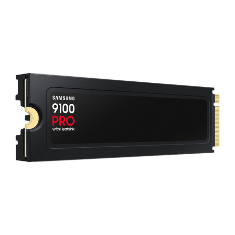 Samsung 9100 PRO 1TB Gen5 M.2 NVMe SSD With Heatsink