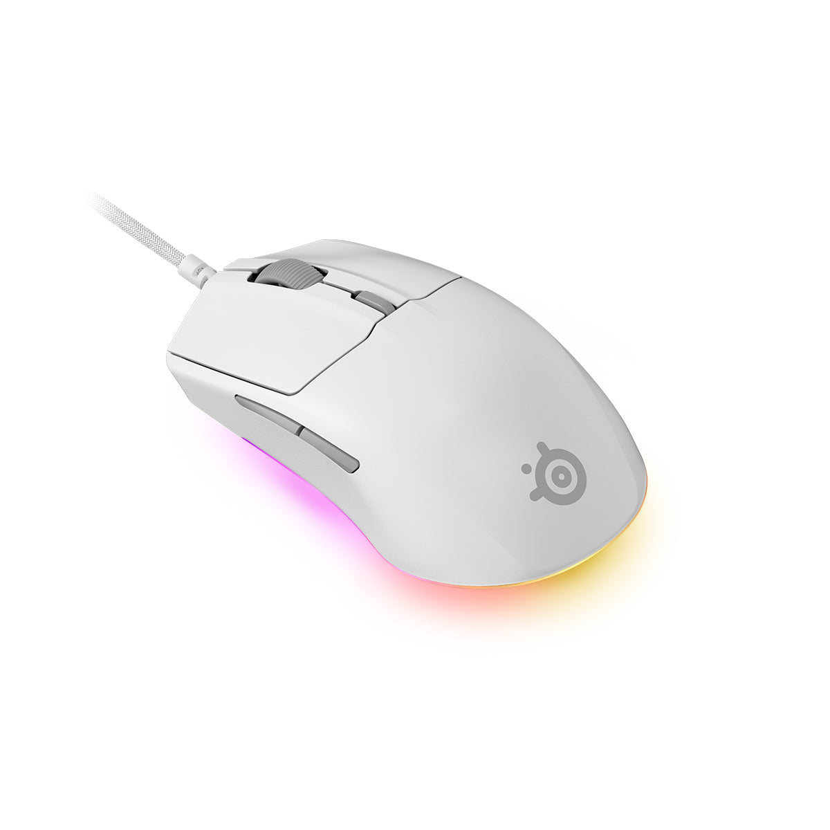 SteelSeries Rival 3 Gen 2 Wired Gaming Mouse - White