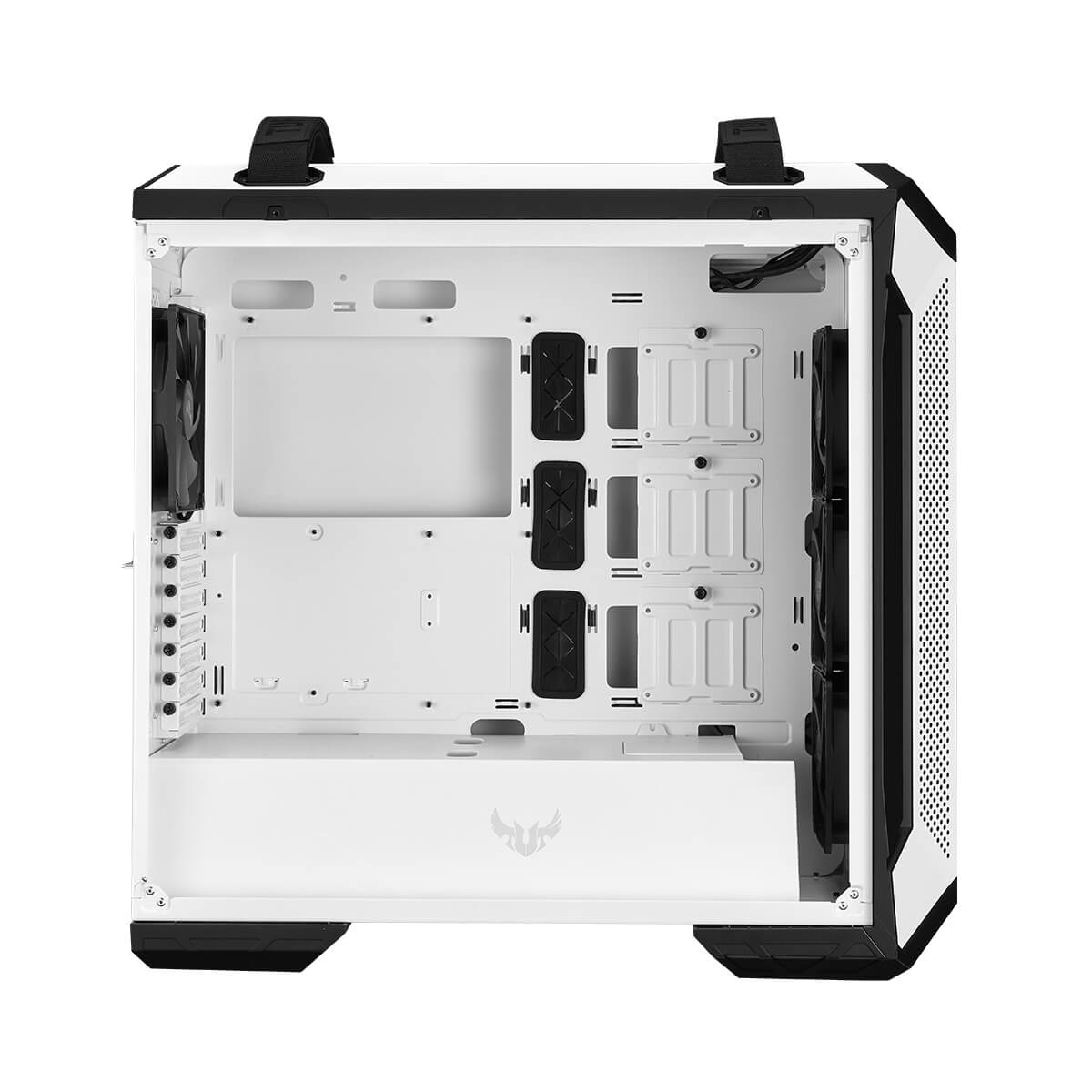 ASUS TUF Gaming GT501 Tempered Glass Mid Tower Case - White