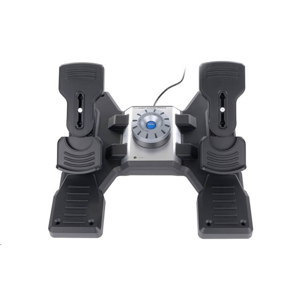 Logitech Flight Yoke and Rudder Pedals Combo