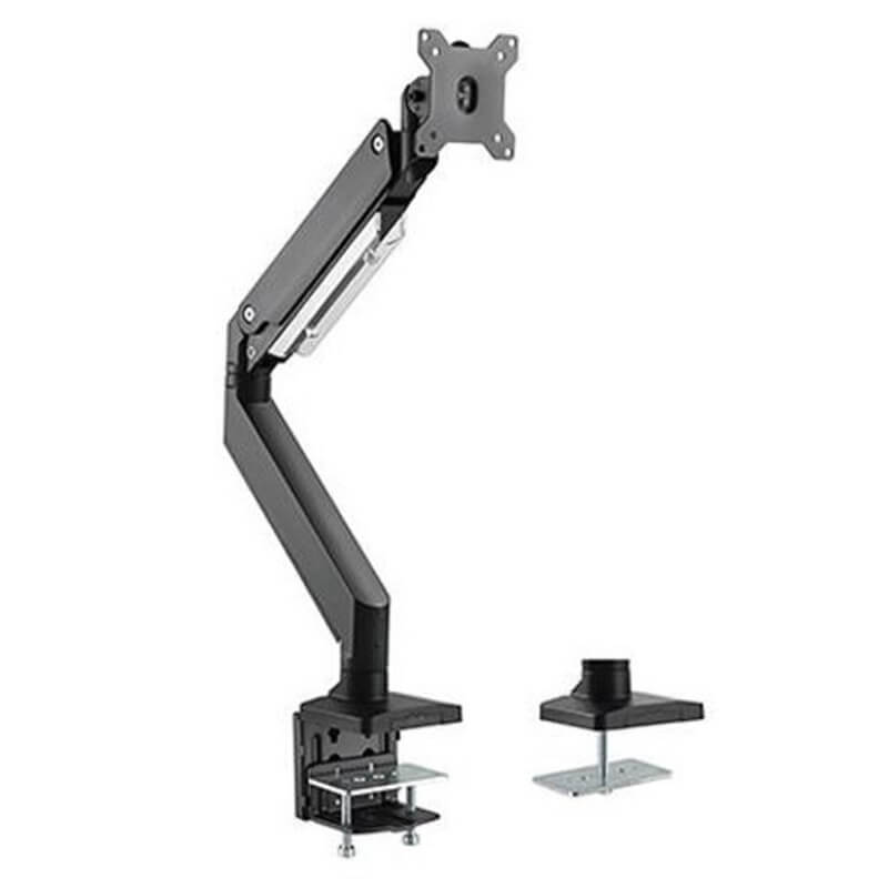 Brateck Lumi DTM23-C012 17"-35" Aluminum Gas Spring Single Monitor Arm