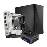 Fractal Design Era ITX Case + 700W 80Plus Gold SFX PSU + MSI MPG B760I Edge WIFI DDR5 Mini ITX Combo