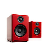 Audioengine A2+BT Wireless Desktop Speakers - Gloss Red