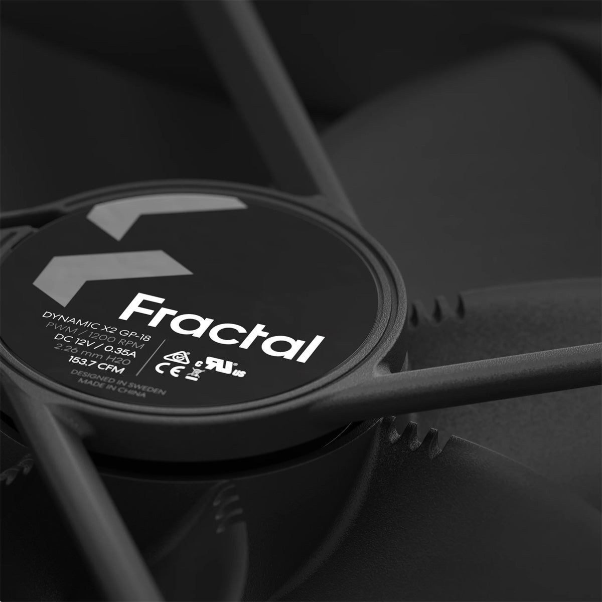 Fractal Design Dynamic X2 GP-18 180mm PWM Fan - OEM