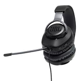 JBL Free WFH Wired Over-Ear Headset - Black