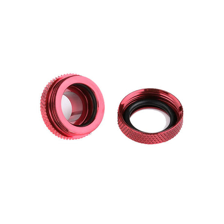 Bitspower Multi-Link Fitting For OD 14mm - Deep Blood Red