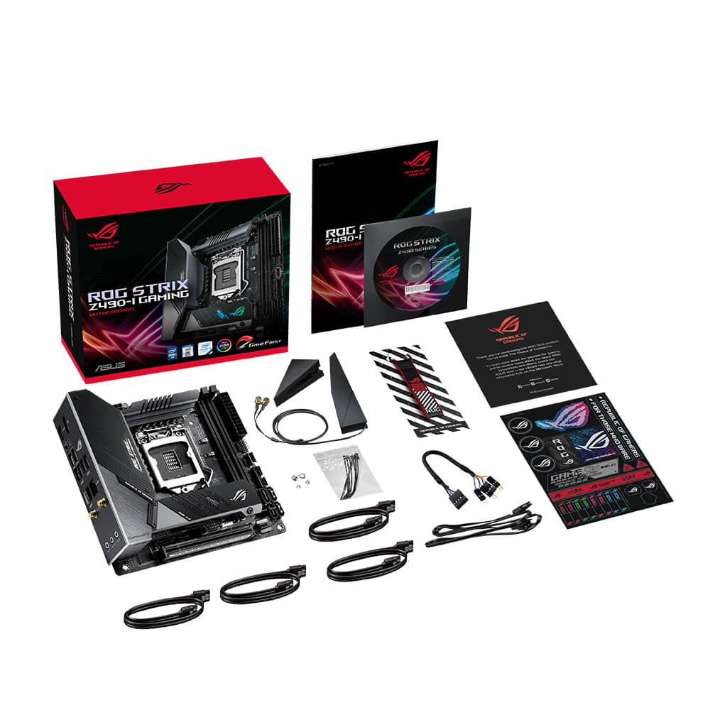 ASUS ROG STRIX Z490-I Mini-ITX Gaming Motherboard