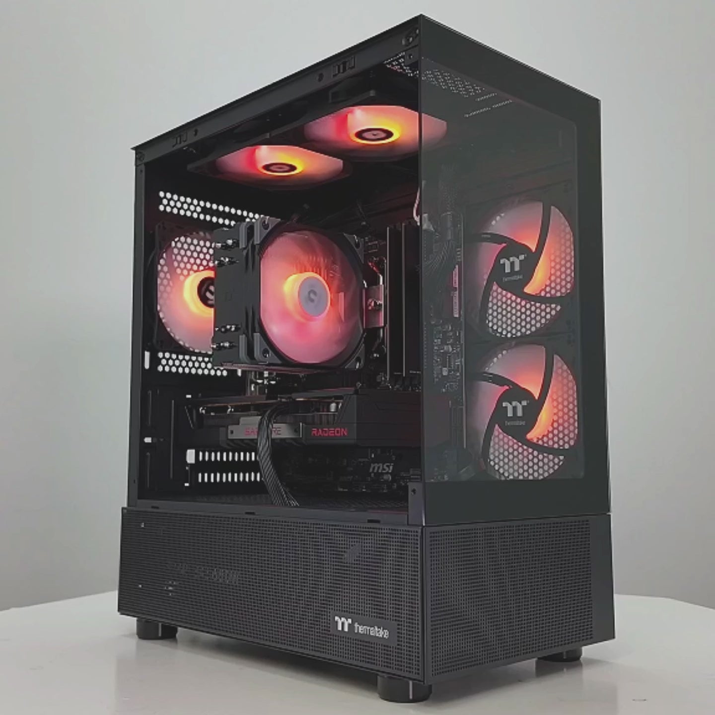Fury RR RX 9060 XT 8GB Ryzen 5 5600X EVO Gaming PC - Black