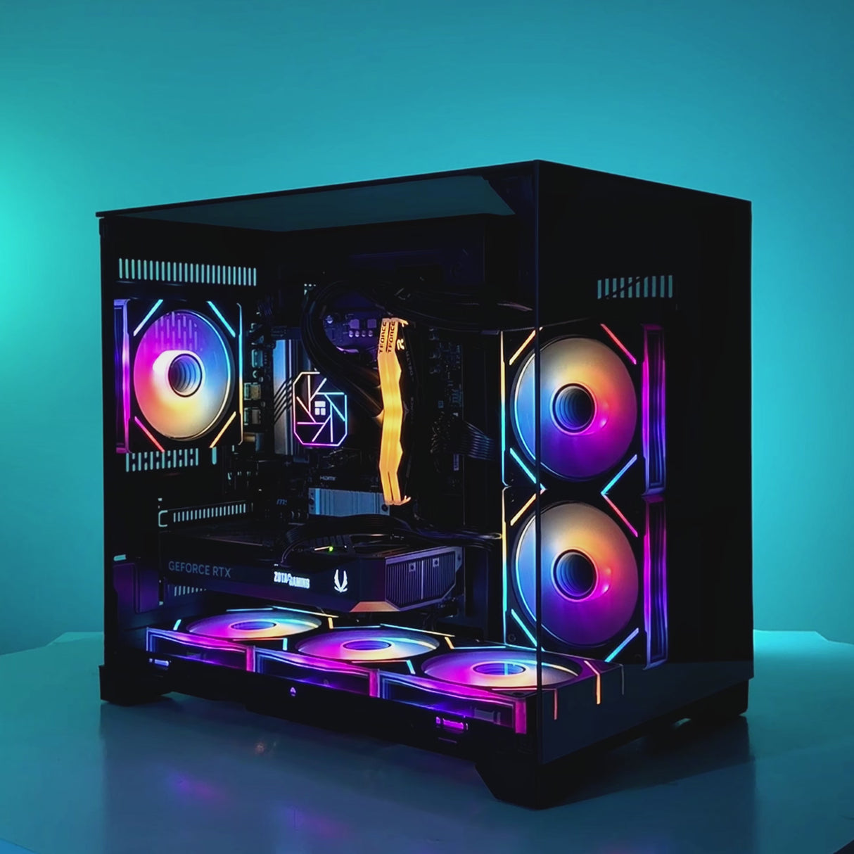 Neutrino RTX 5070 Ryzen 5 7500F Gaming PC - BLACK