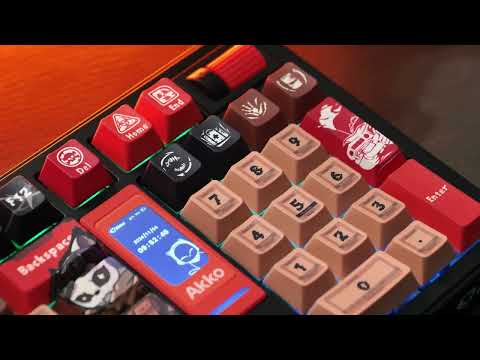 Akko 5098B Wasteland Survival Compact 1800 LCD RGB Wireless Mechanical Keyboard - Piano Pro V3 Switch