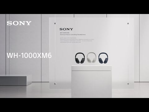 Sony WH-1000XM6 Wireless Noise Cancelling Headphones - Black